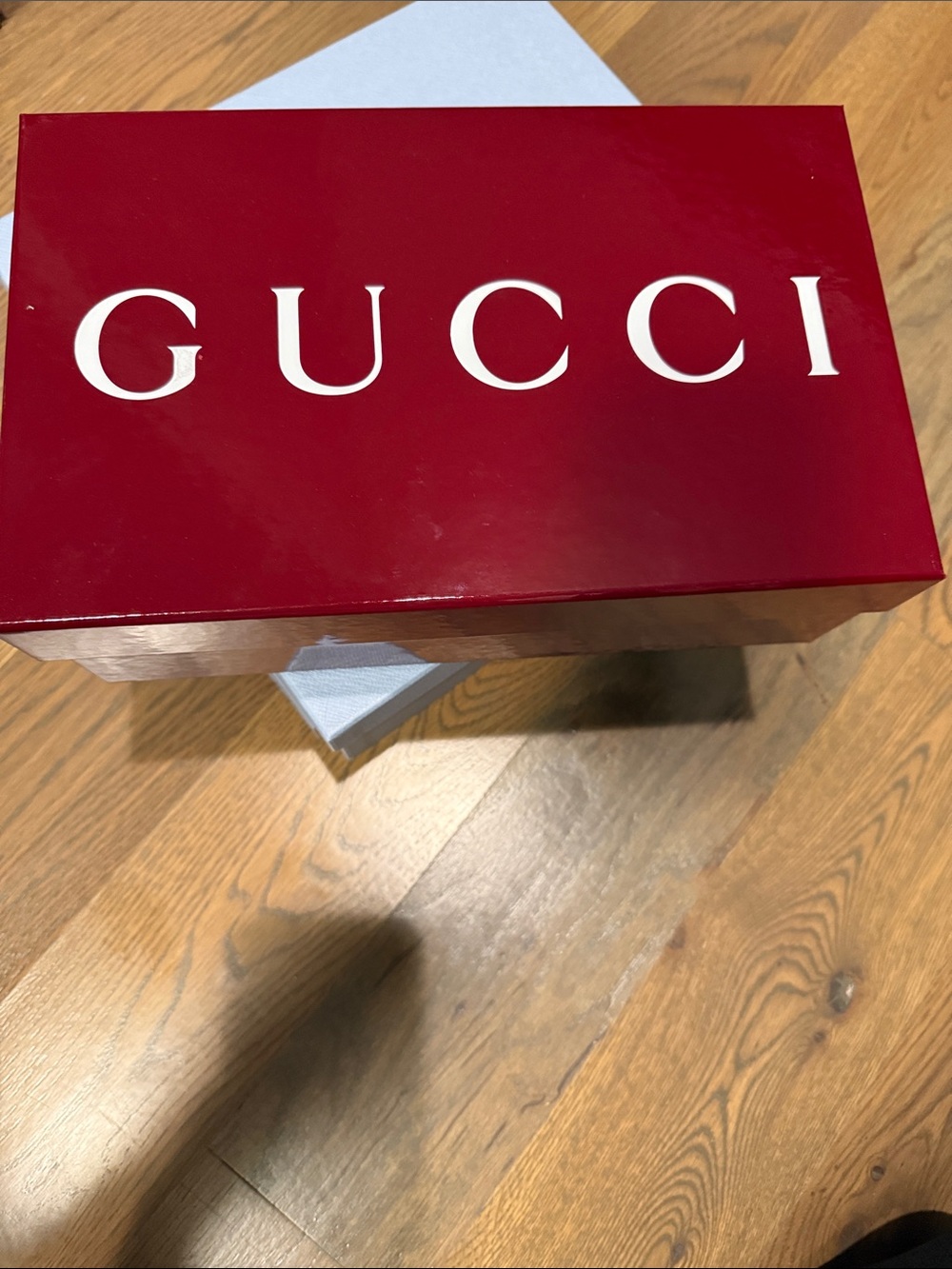 Gucci Red Shoe Box